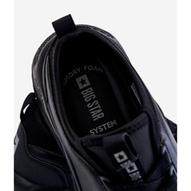 Baskets Homme Memory Foam System Big Star LL174149 Noir le noir 6