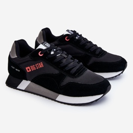 Système de mousse à mémoire de forme pour homme Big Star Chaussures de sport LL174158 Noir le noir 1 Système de mousse à mémoire de forme pour homme Big Star Chaussures de sport LL174158 Noir le noir 1