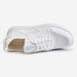 Baskets confortables pour femmes Système de mousse à mémoire de forme Big Star LL274415 Blanc 1