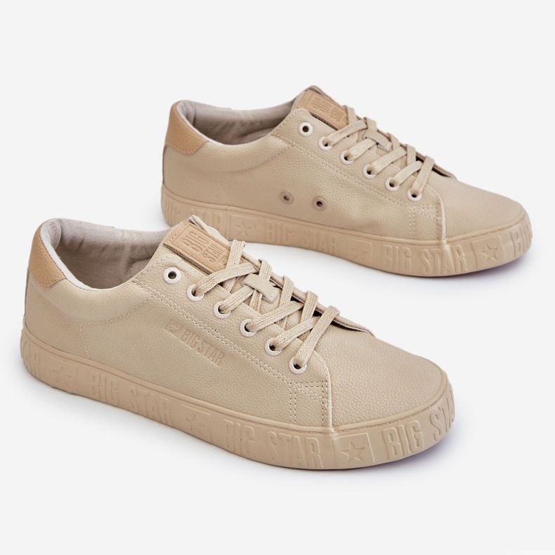 Baskets Big Star Homme LL174132 Beige 1
