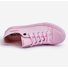 Baskets Basses Classiques Femme Big Star LL274022 Rose Clair 1