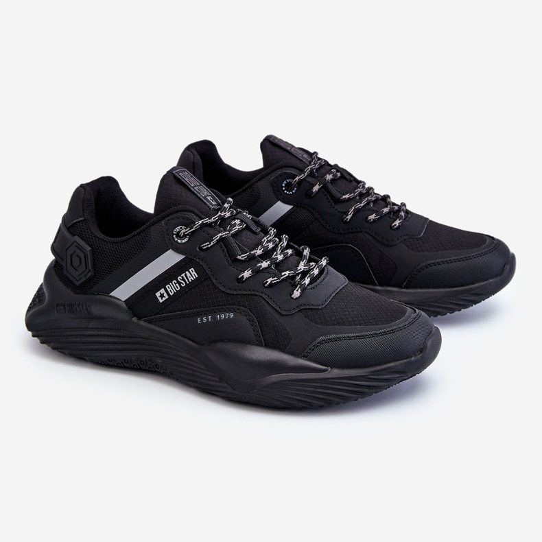 Baskets Légères Homme Memory Foam System Big Star LL174150 Noir 1