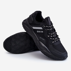 Baskets Légères Homme Memory Foam System Big Star LL174150 Noir le noir 3