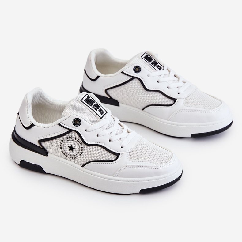 Chaussures Sport Femme Big Star LL274440 Blanc et Noir 1