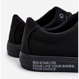 Baskets Basses Textile Homme Big Star LL174078 Noir 2