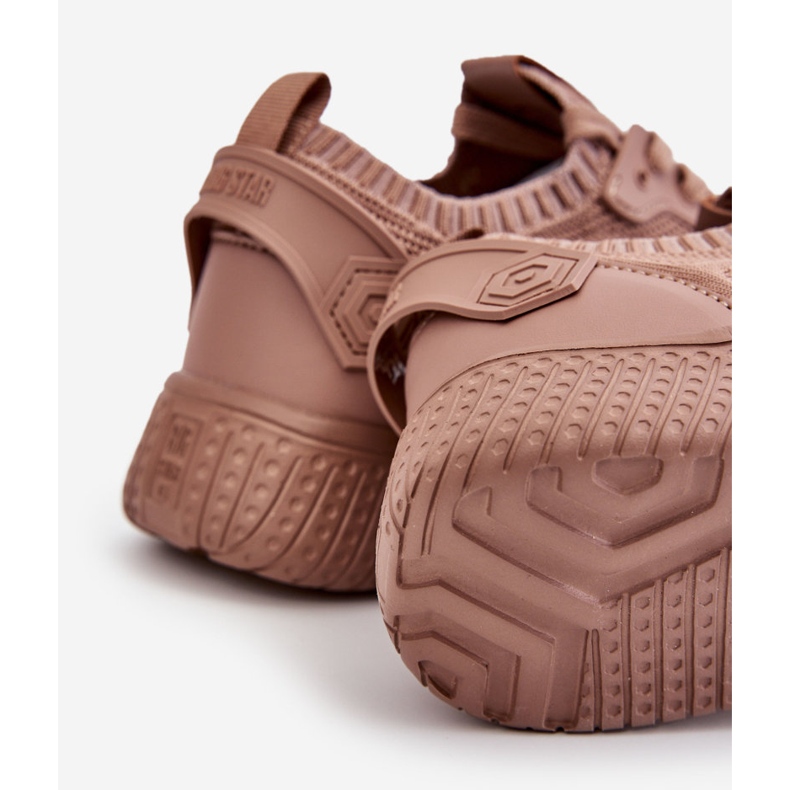 Baskets Confortables Femme Memory Foam System Big Star LL274416 Marron clair brun 1