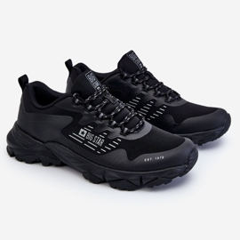 Système de mousse à mémoire de forme classique pour hommes Big Star Chaussures de sport LL174127 Noir 1