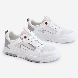 Cross Jeans Baskets Basses Jeans Cross Femme LL2R4011C Blanc 1