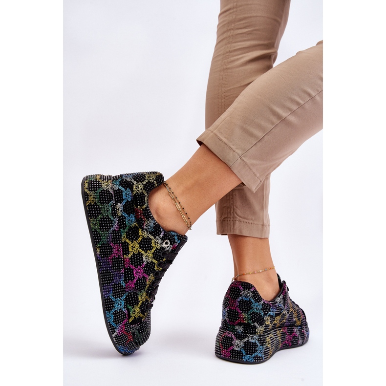 Chaussures de sport pour femmes avec jets GOE LL2N4010 Noir 2