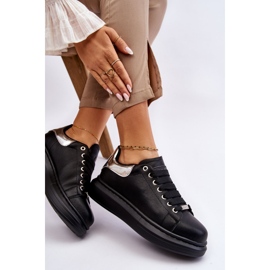 Chaussures de sport pour femme GOE LL2N4012 Noir-Argent 1