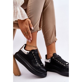 Chaussures de sport pour femme GOE LL2N4012 Noir-Argent le noir 2