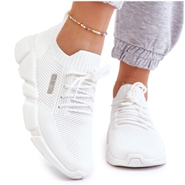 Baskets Légères Femme Memory Foam System Big Star JJ274268 Blanc blanche 9