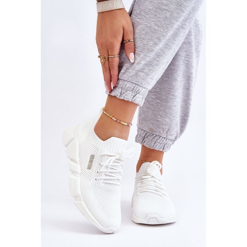 Baskets Légères Femme Memory Foam System Big Star JJ274268 Blanc 1