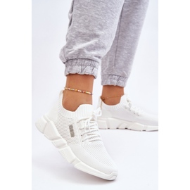 Baskets Légères Femme Memory Foam System Big Star JJ274268 Blanc blanche 2