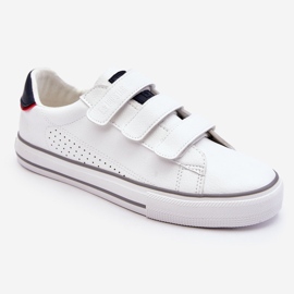 Baskets Velcro Homme Big Star LL174632 Blanc 1