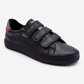 Baskets Velcro Homme Big Star LL174633 Noir 1