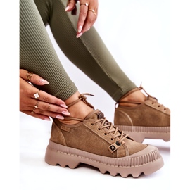 Chaussures de sport en daim Big Star KK274511 Beige 3