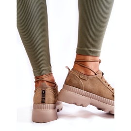 Chaussures de sport en daim Big Star KK274511 Beige 2