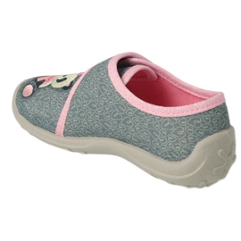 Chaussures enfant Befado 660X050 rose gris 4