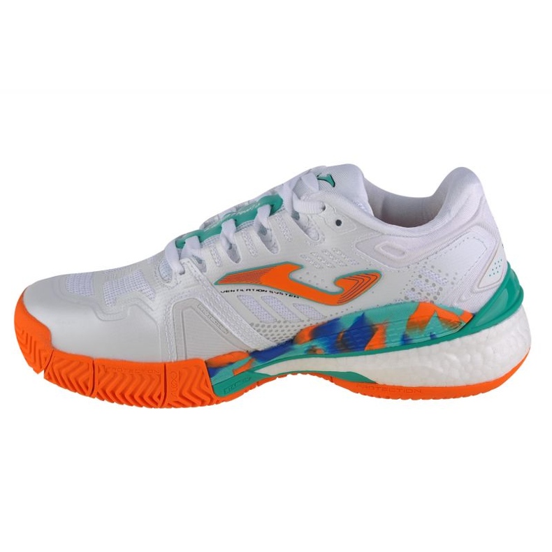 Chaussures Joma Slam Lady 2152 W TSLALW2152P blanche 1 Chaussures Joma Slam Lady 2152 W TSLALW2152P blanche 1