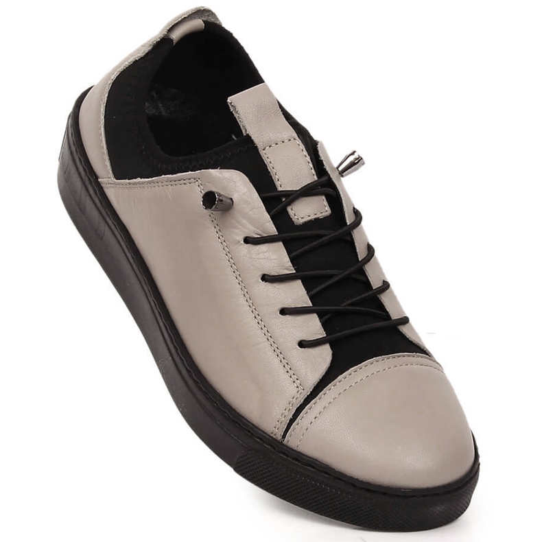 Slip-on femme cuir clair beige T.Sokolski W22-351 1