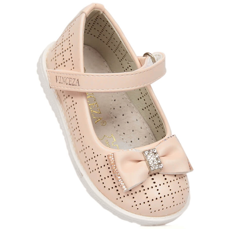 Ballerines velcro rose Vinceza 36122 1 Ballerines velcro rose Vinceza 36122 1