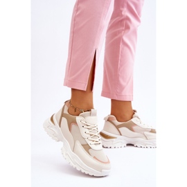 PG1 Chaussures De Sport Confortables Femme Beige Alen 2