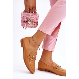 PG1 Mocassins Femme Classiques Avec Embellissement Jamie Camel beige 2 PG1 Mocassins Femme Classiques Avec Embellissement Jamie Camel beige 2