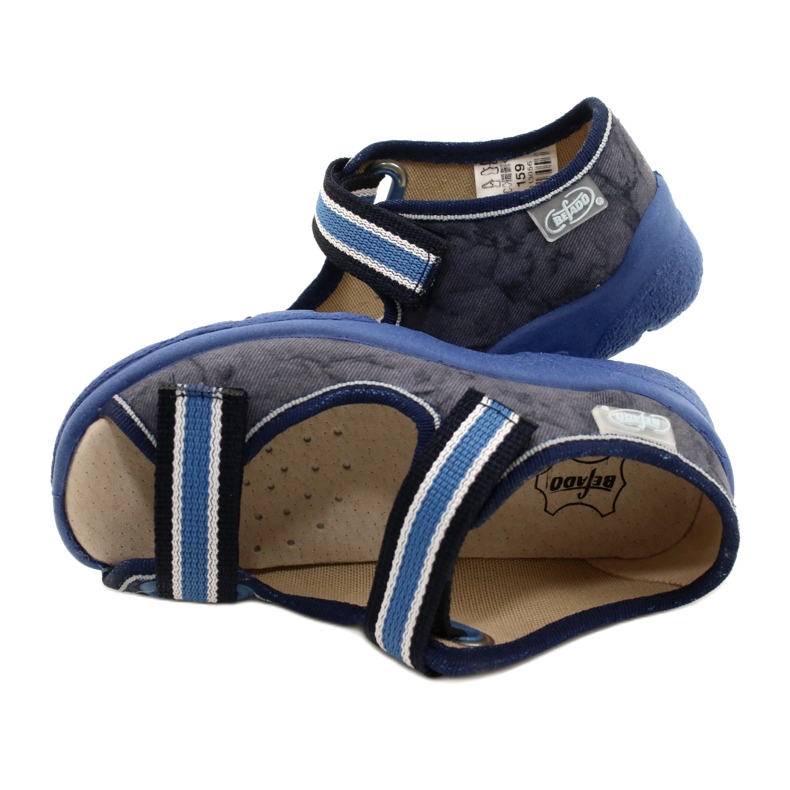 Chaussures enfant Befado 869X159 bleu marin bleu gris 7 Chaussures enfant Befado 869X159 bleu marin bleu gris 7