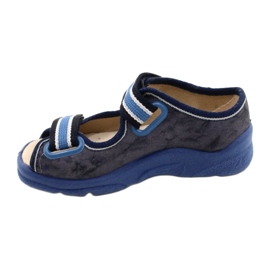 Chaussures enfant Befado 869X159 bleu marin bleu gris 3 Chaussures enfant Befado 869X159 bleu marin bleu gris 3