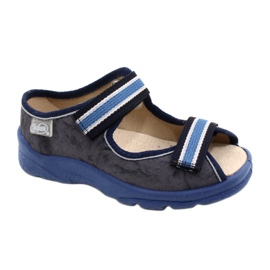 Chaussures enfant Befado 869X159 bleu marin bleu gris 2 Chaussures enfant Befado 869X159 bleu marin bleu gris 2