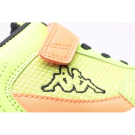 Chaussures Kappa Droum Ii Mf K Jr 260819MFK-3011 orange vert jaune 4