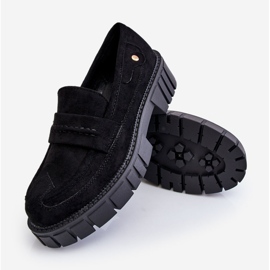 PS2 Chaussures à enfiler en daim pour femmes Noir Fiorell le noir 1