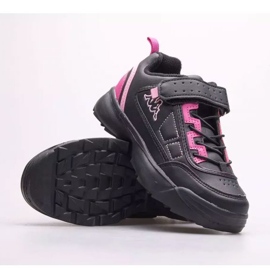 Chaussures Kappa Rave Mf K Jr 260782MFK-1122 le noir rose 1