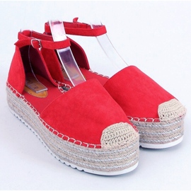 Espadrilles, sandales rouge 2138 Rouge 1 Espadrilles, sandales rouge 2138 Rouge 1