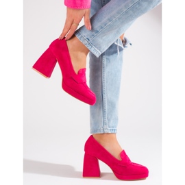 Vinceza Escarpins roses à talons Vincez 2