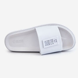 Chaussons Femme Big Star LL274428 Blanc blanche 1