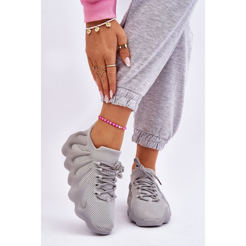 PG1 Baskets à enfiler pour femmes Gris Myles 1 PG1 Baskets à enfiler pour femmes Gris Myles 1