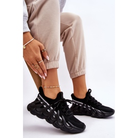 PG1 Baskets Chaussettes Tendance Femme Noir Daxo 2