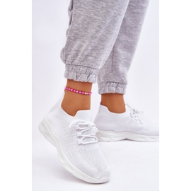 PG1 Chaussures de sport à enfiler pour femmes Blanc Ellison 2