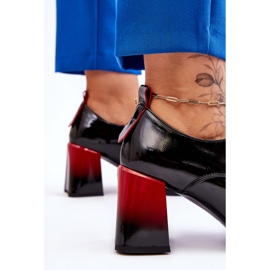 S.Barski Talons hauts noirs à la mode Darren le noir 5