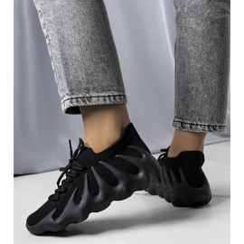 PA1 Baskets aérées noires de Muriel le noir 1