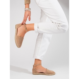 Espadrilles femme Vinceza à boucle beige 2