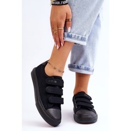 Baskets Textiles Classiques Avec Velcro Big Star LL274A204 Noir 1