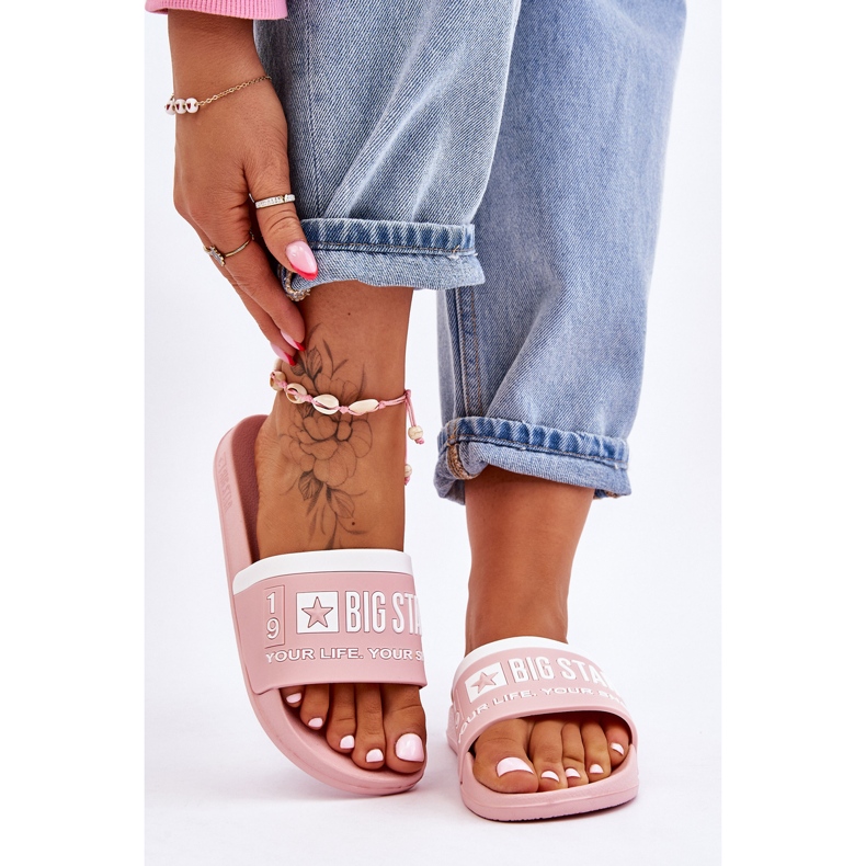 Chaussons Femme Big Star Light LL274730 Rose Clair 1 Chaussons Femme Big Star Light LL274730 Rose Clair 1