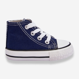 Baskets Montantes Enfant Bleu Marine Filemon 1 Baskets Montantes Enfant Bleu Marine Filemon 1