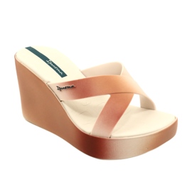 Chaussons compensés Ipanema 83423 Colore Fem AI973 Beige/Marron 1