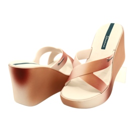 Chaussons compensés Ipanema 83423 Colore Fem AI973 Beige/Marron 4