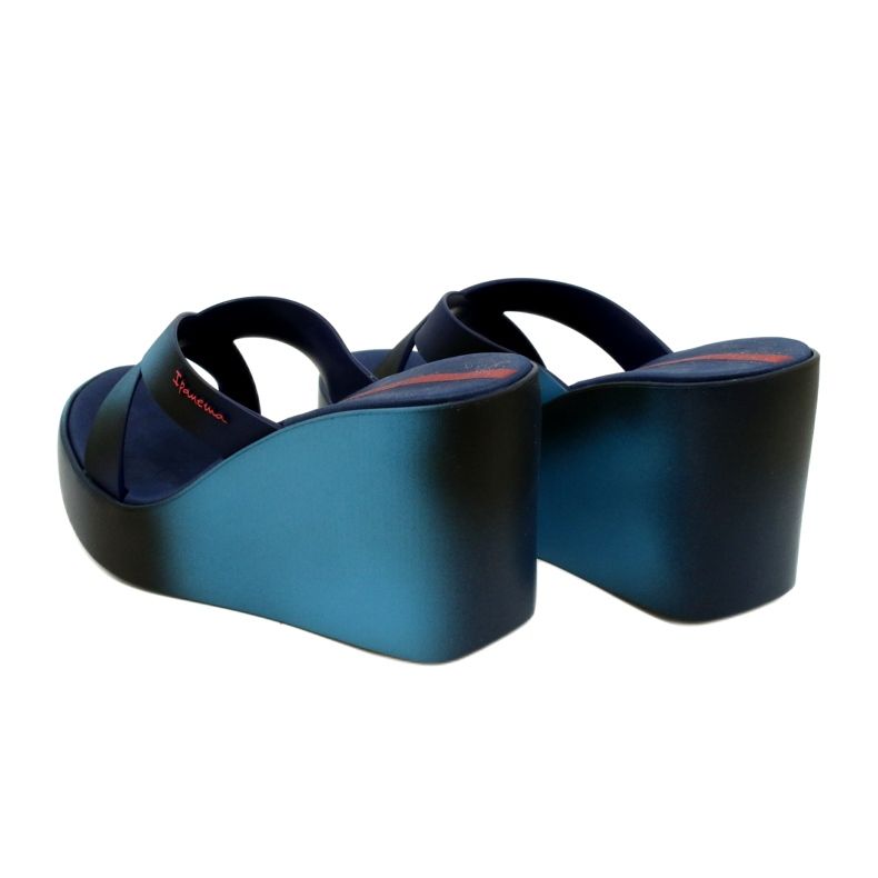 Chaussons compensés Ipanema 83423 Colore Fem AI974 Bleu/Bleu bleu marine 6