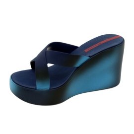 Chaussons compensés Ipanema 83423 Colore Fem AI974 Bleu/Bleu bleu marin 2